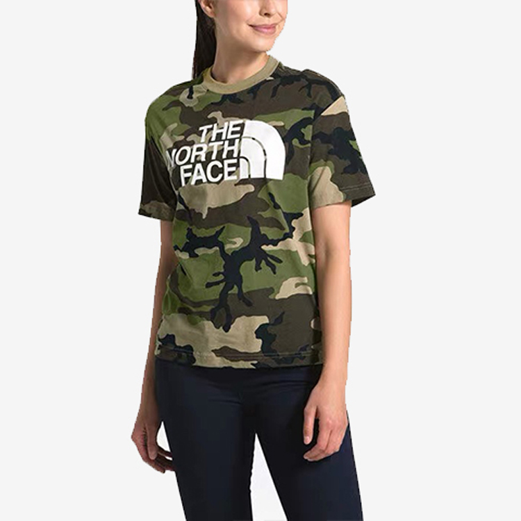 THE NORTH FACE Short-Sleeve Camo Multicolor NF0A3XA1K11