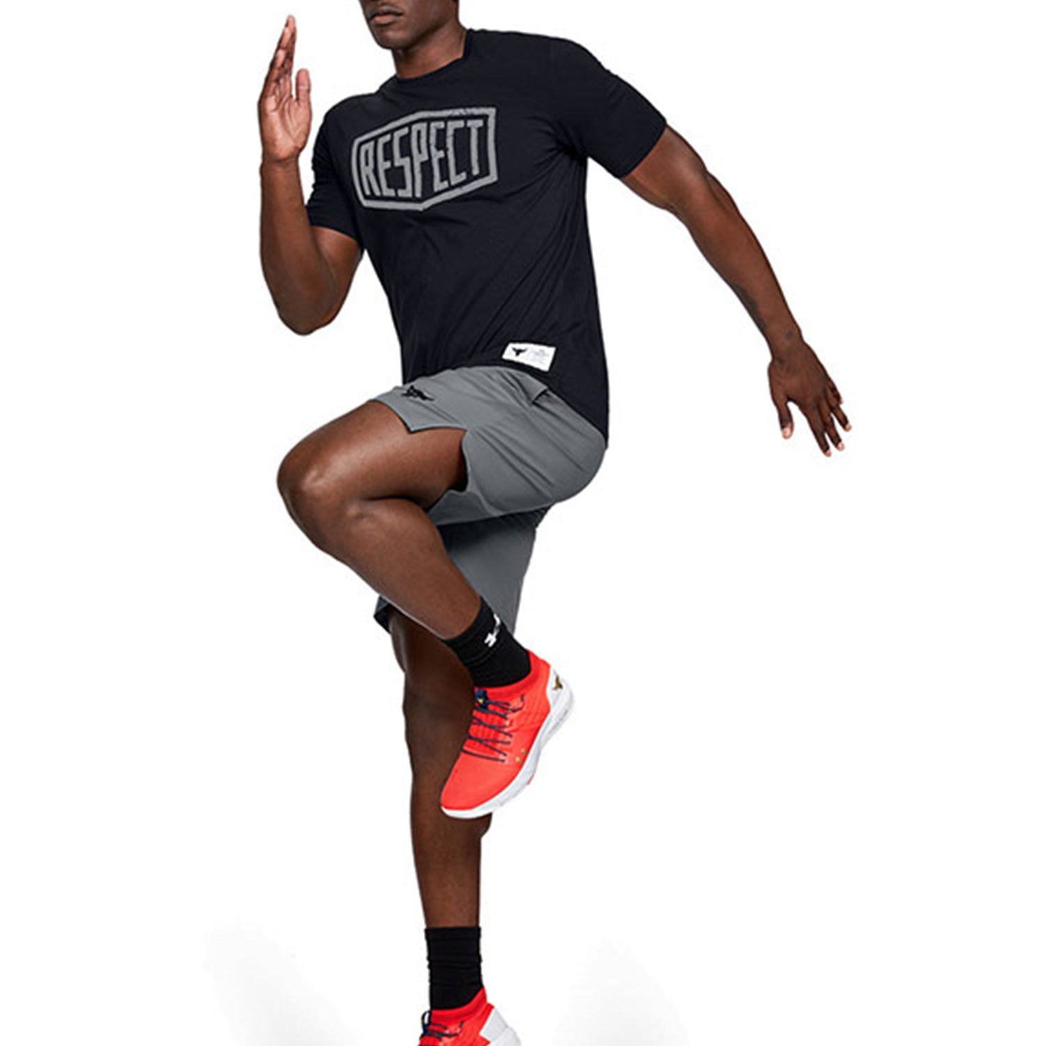 Men's Under Armour UA Rock Sports Training Short Sleeve Black 1346096-001
