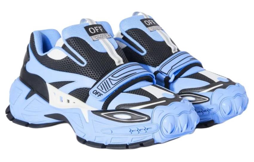 Off-White Glove slip-on Sneakers 'Light Blue Black' OMIA284F23FAB0014010