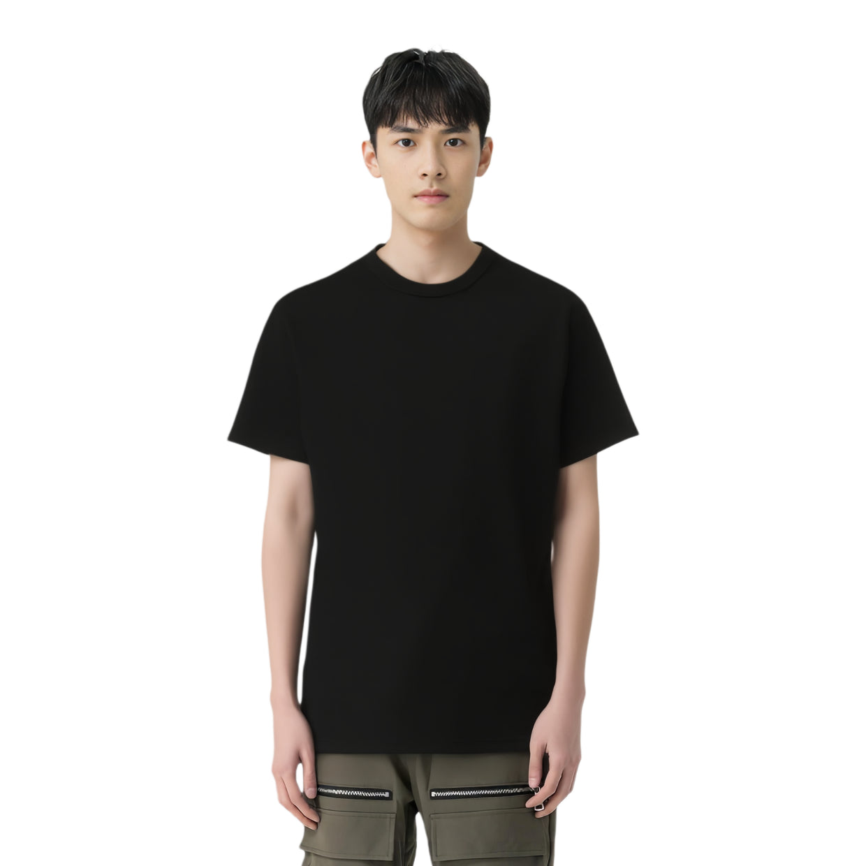 COMME des GARCONS PLAY SS25 Heart Back Emblem T-Shirt 'Black' AX-T340-051-1