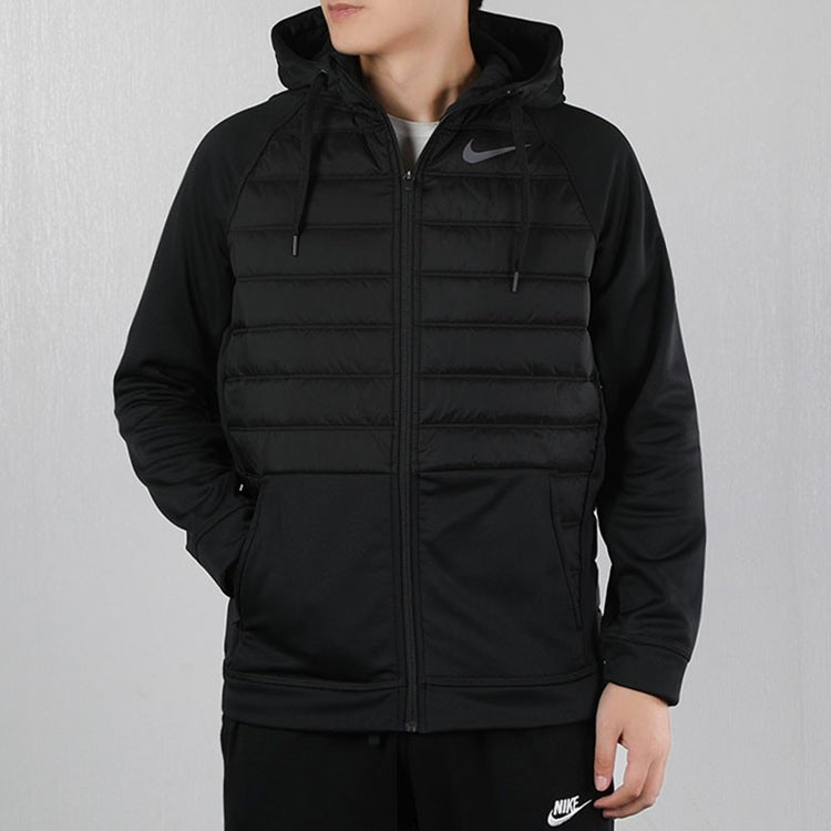Nike Full-length zipper padded Jacket 'Black' CZ4342-010