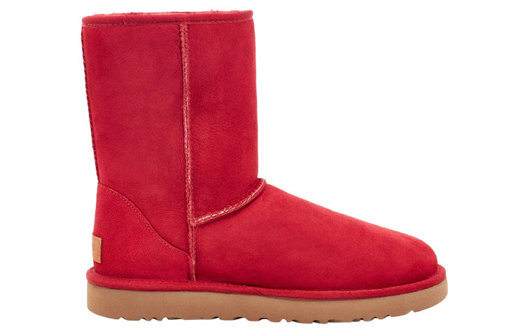 (WMNS) UGG Classic Short II 'Red' 1016223-KSS