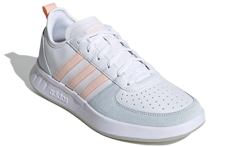 (WMNS) adidas Court80s White/Blue FV9598