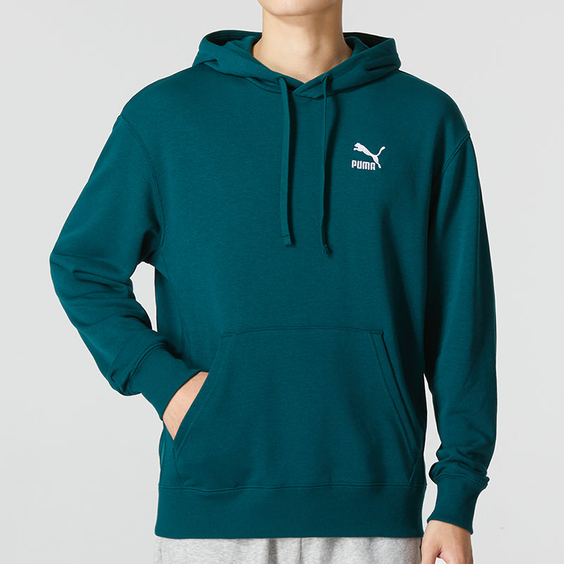 PUMA Classics Small Logo Training Hoodie 'Green' 537849-24