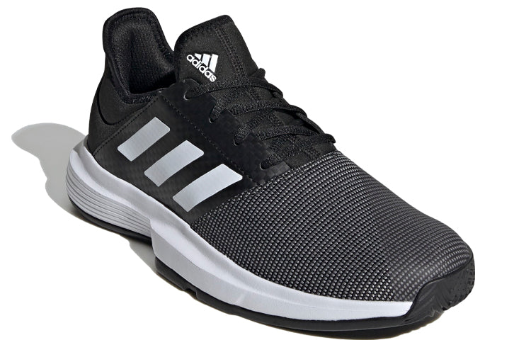 (WMNS) adidas GameCourt 'Black White' EG2017