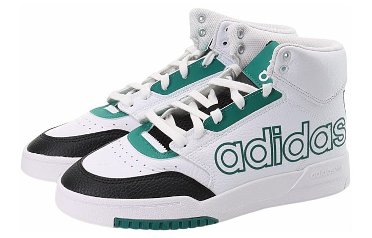 adidas Drop Step High 'White Hazy Green' FZ0226