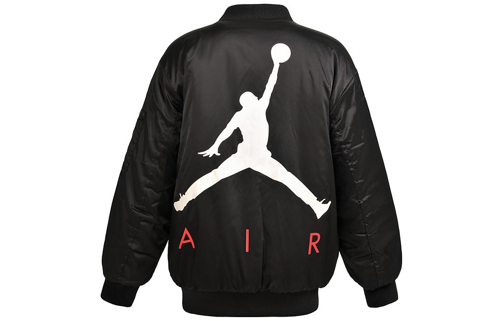 (GS) Air Jordan Boxy Fit Puffer Jacket 'Black' FB1680-010