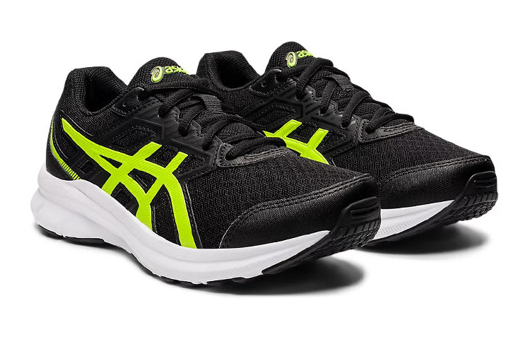 (GS) ASICS Jolt 3 'Black Hazard Green' 1014A203-010