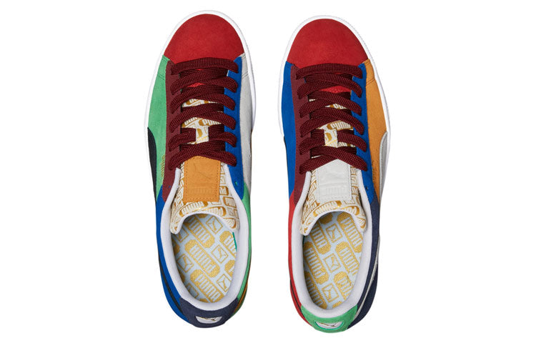 PUMA Suede Classix 'High Risk Red Multi' 381773-02