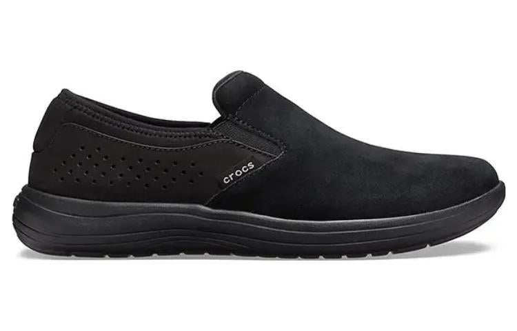 Crocs Reviva Suede Slip-on 'Black' 205808-060
