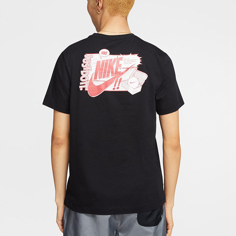 Nike AS Men's Nike Sportswear Tee Printed Short Sleeve TEE Black CT6869-010