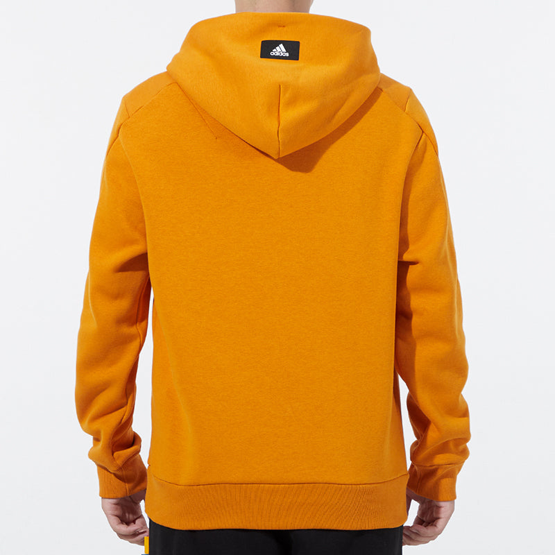 Men's adidas Large Logo Printing Sports Orange H46511