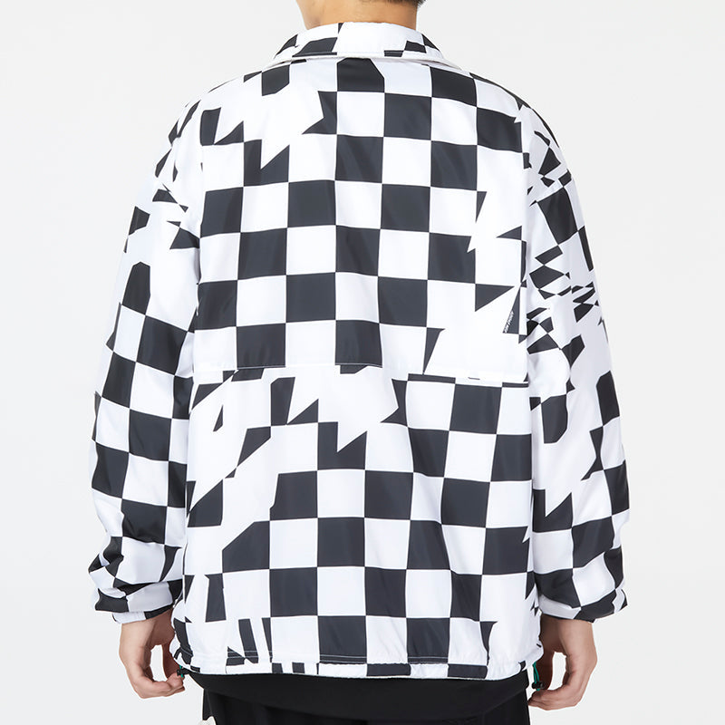 adidas NEO U Vbe Rev Jacket 'White Black' HU1111