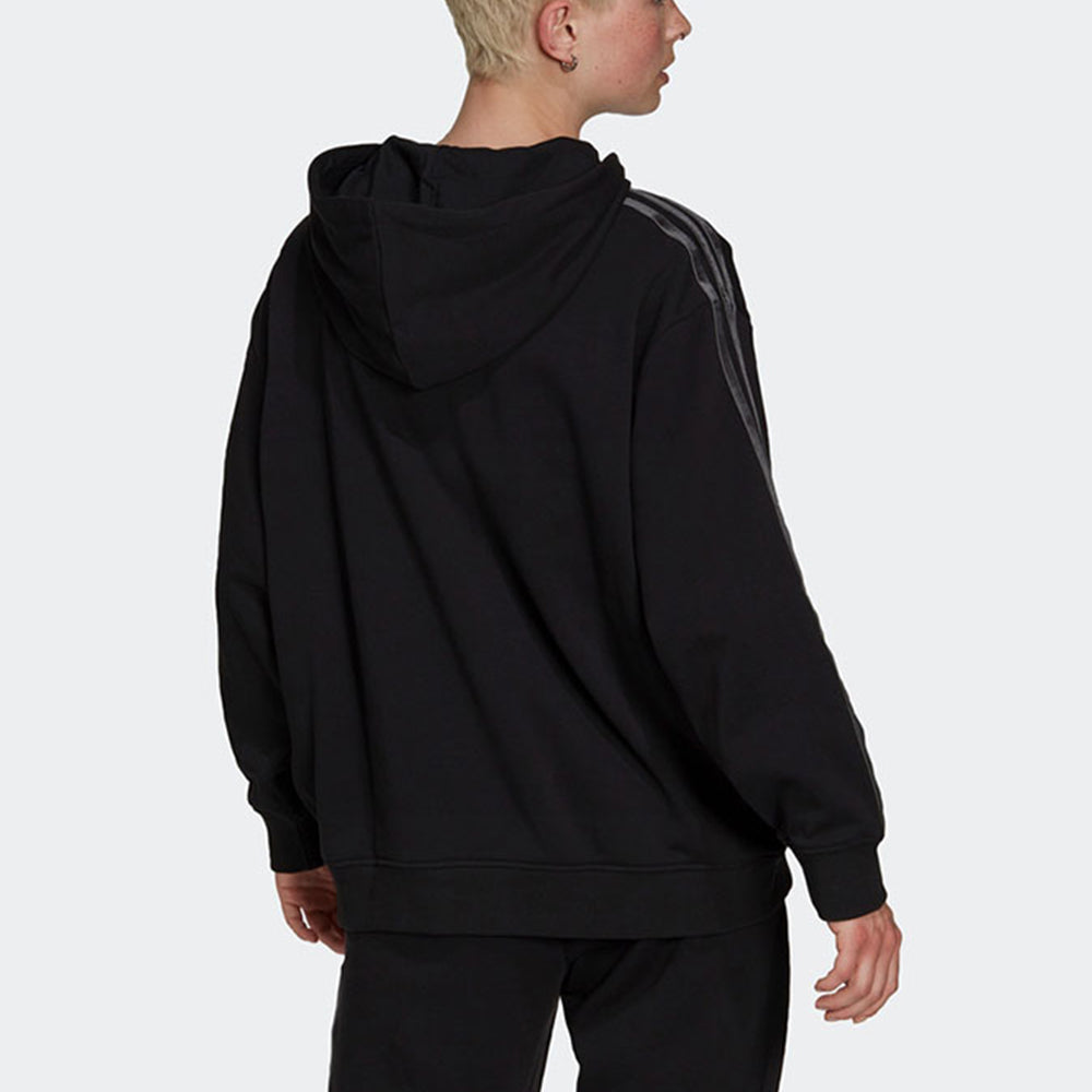 (WMNS) adidas Originals Cotton Sweatshirts 'Black' H18039