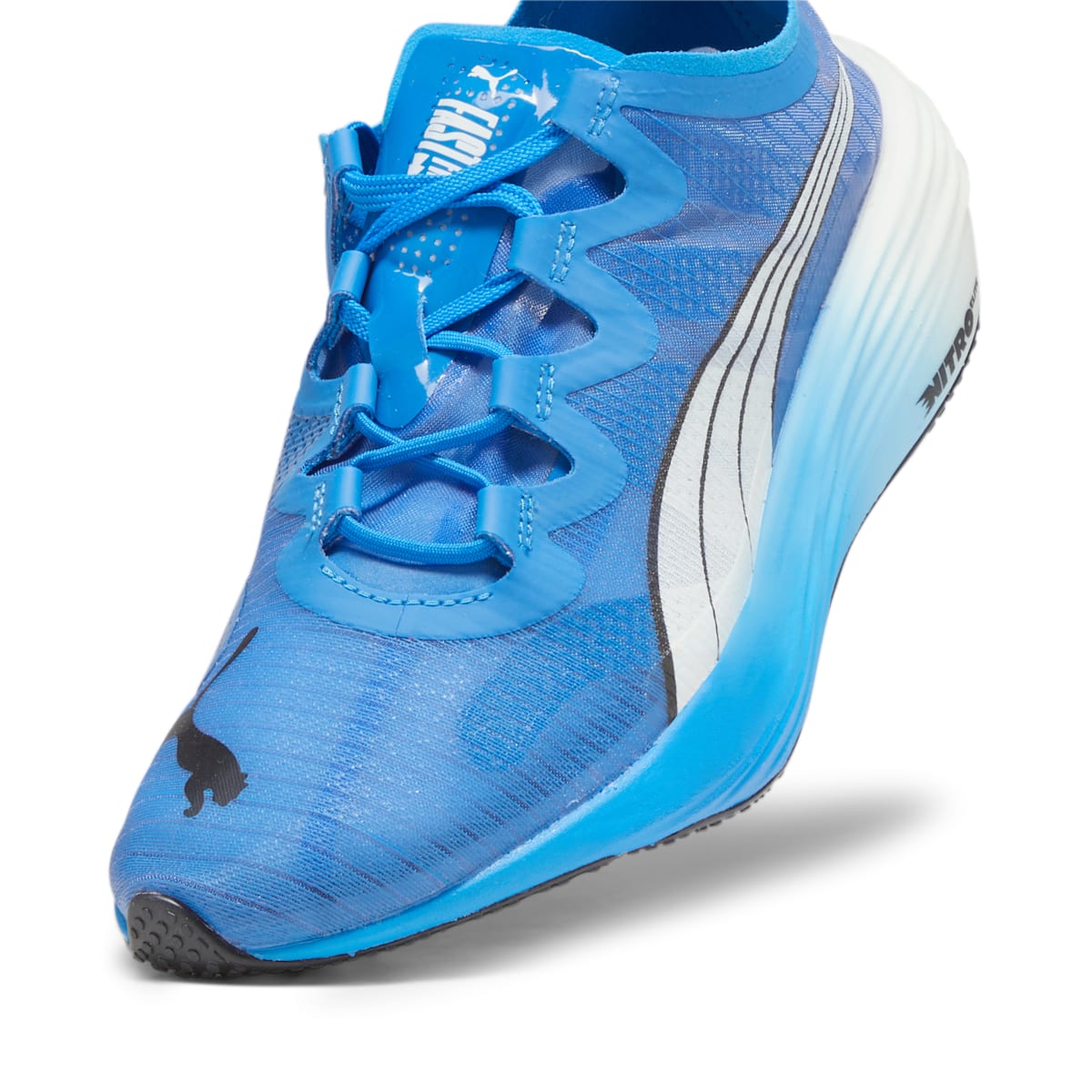 (WMNS) PUMA Fast-FWD Nitro Elite 'Fire Orchid Ultra Blue Mismatch' 376592-05