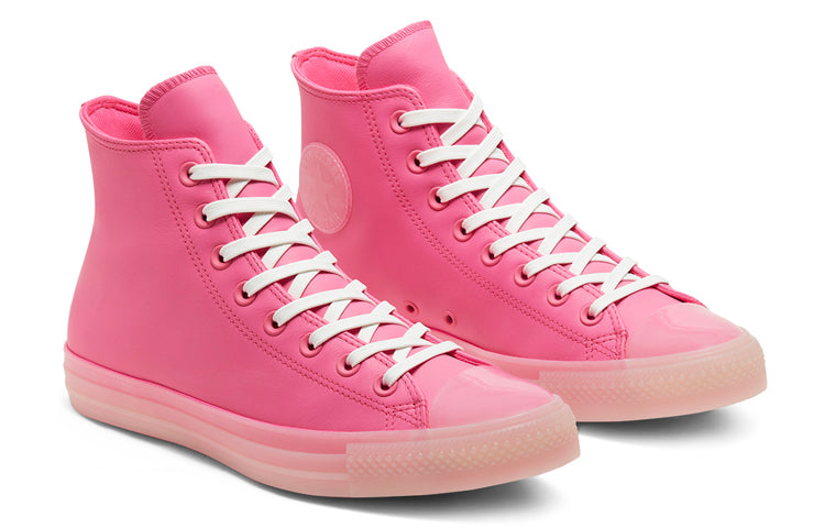 Converse Neon Leather Chuck Taylor All Star High Top 'Neon Pink' 166568C