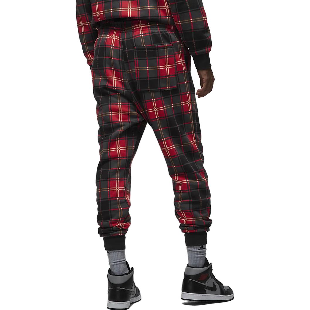 Air Jordan Essential Festive Sweatpants 'Fire Red Dark Driftwood' DV9388-612