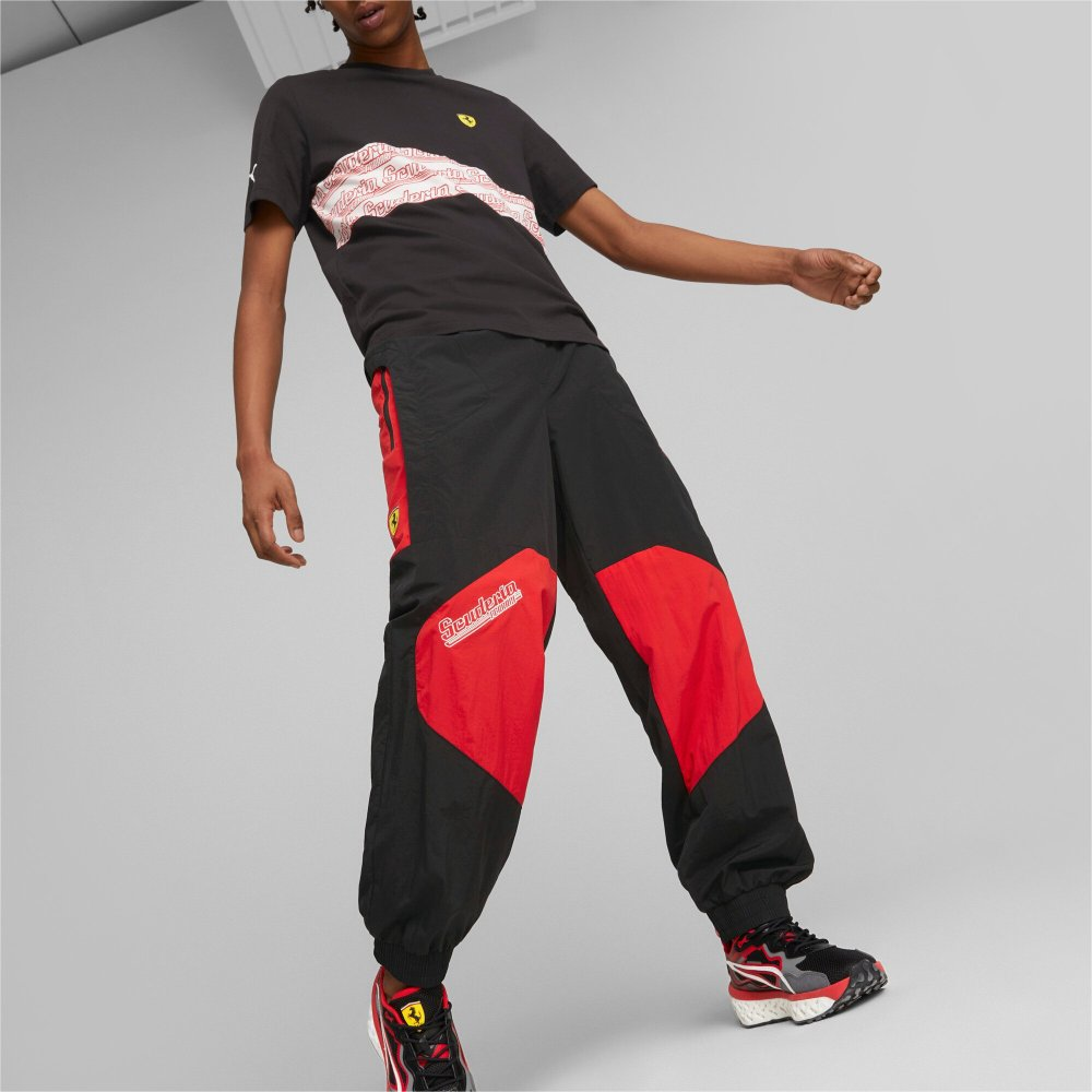 PUMA Ferrari Race Statement Pants 'Black' 538109-01