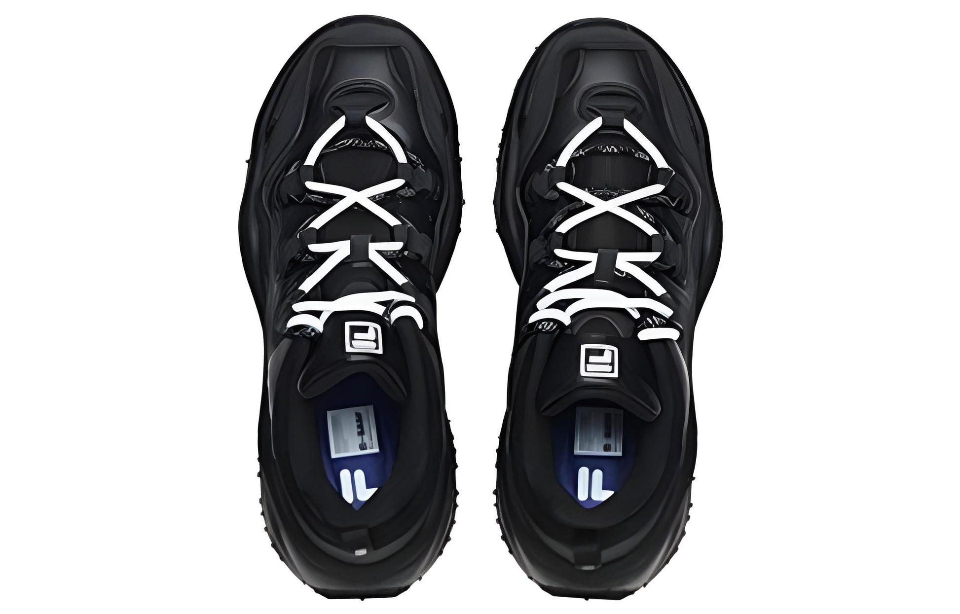 FILA FUSION QD96 Athletic Shoes 'Black' T12M241201FBK