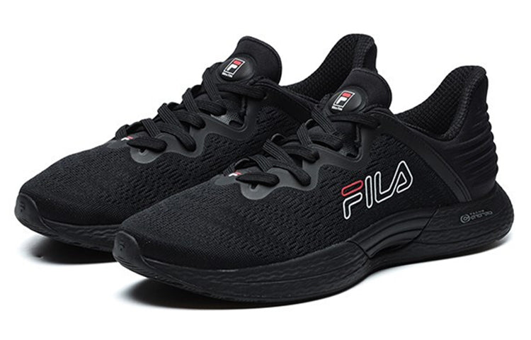 FILA Athletics Side Logo Low-Top 'Triple Black' A12M122104FBK