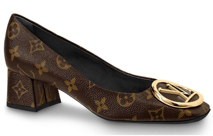 (WMNS) LOUIS VUITTON LV Madeleine Pumps 'Brown Monogram' 1A4XBG