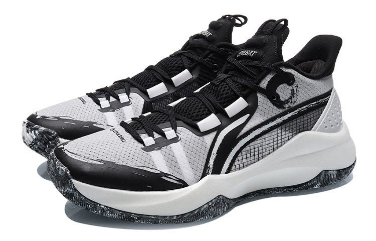 Li-Ning Combat Low 'Black White' ABPR027-3