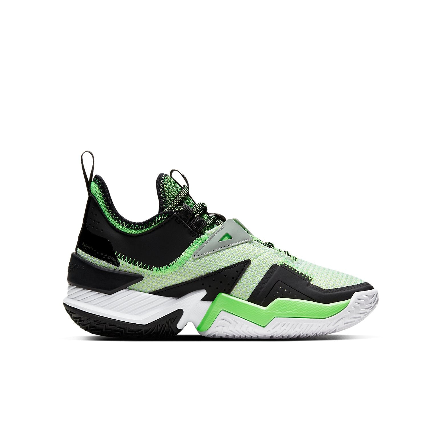 (GS) Air Jordan Westbrook One Take 'Black White Green' CJ0955-103