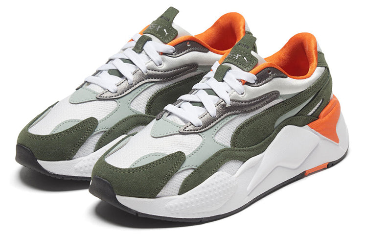 (WMNS) PUMA Rs-X3 Mixed Metallicwn'S 'White Green Orange' 374668-01