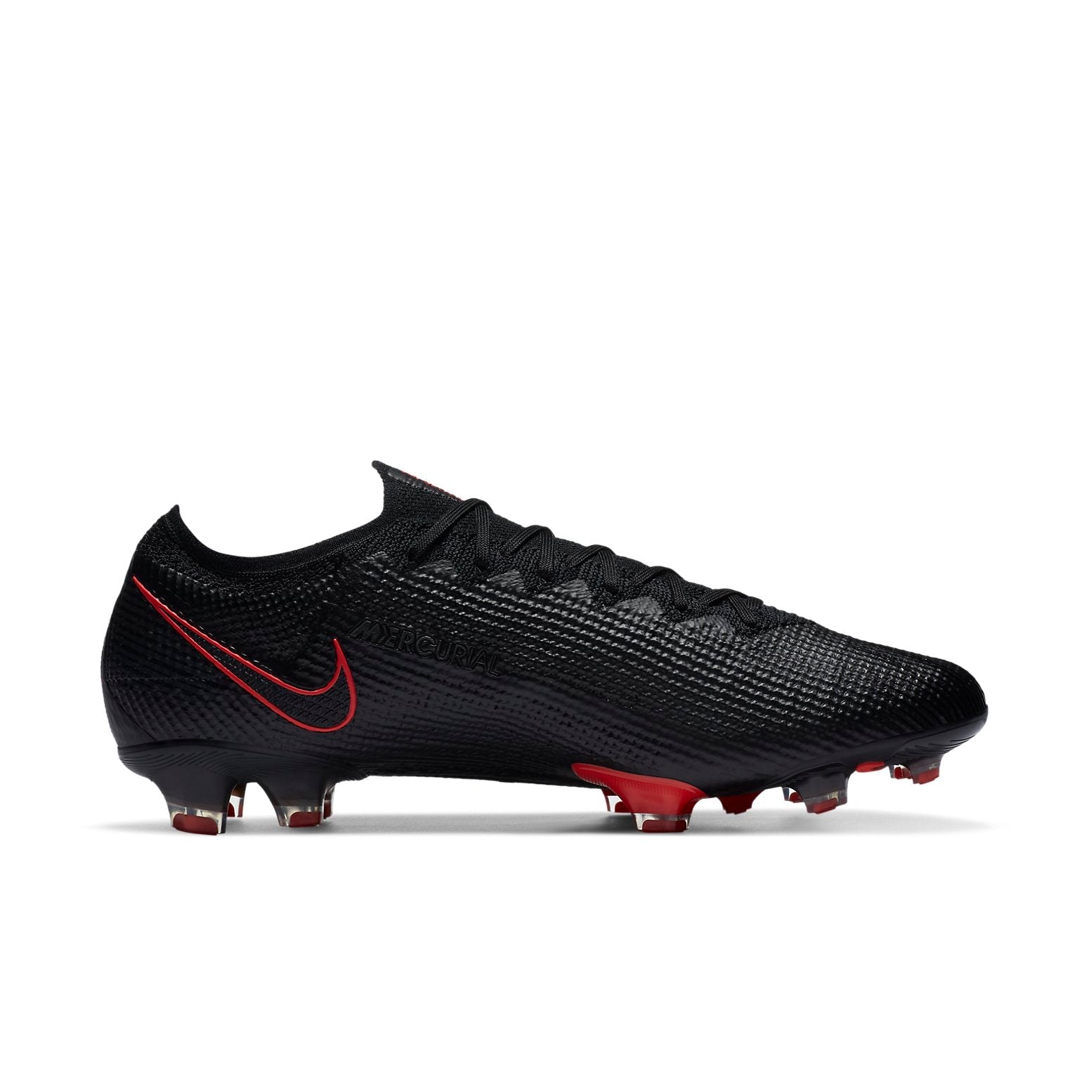 Nike Mercurial Vapor 13 Elite FG Black X 'Black Red' AQ4176-060