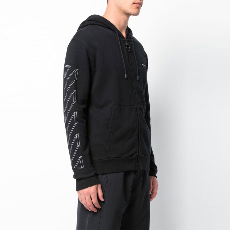 Off-White COVIRGIL ABLOH Print Men's Normal Size Black OMBB033E181920021001