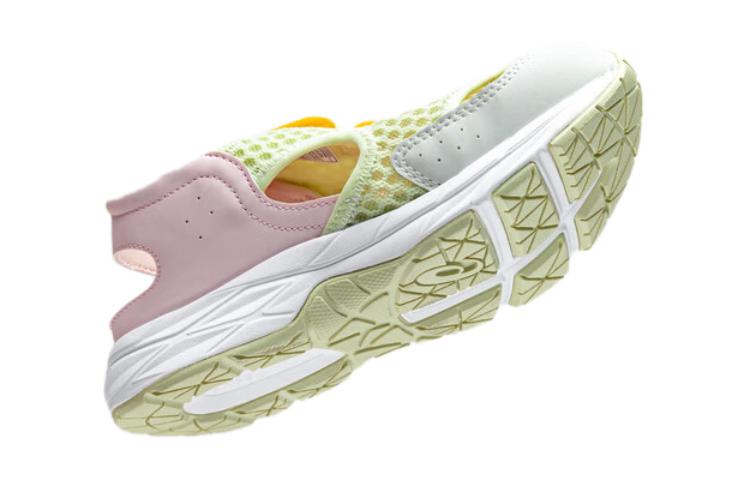 (PS) ASICS Lifestyle Sandals 'Yellow Pink' 1014A306-301
