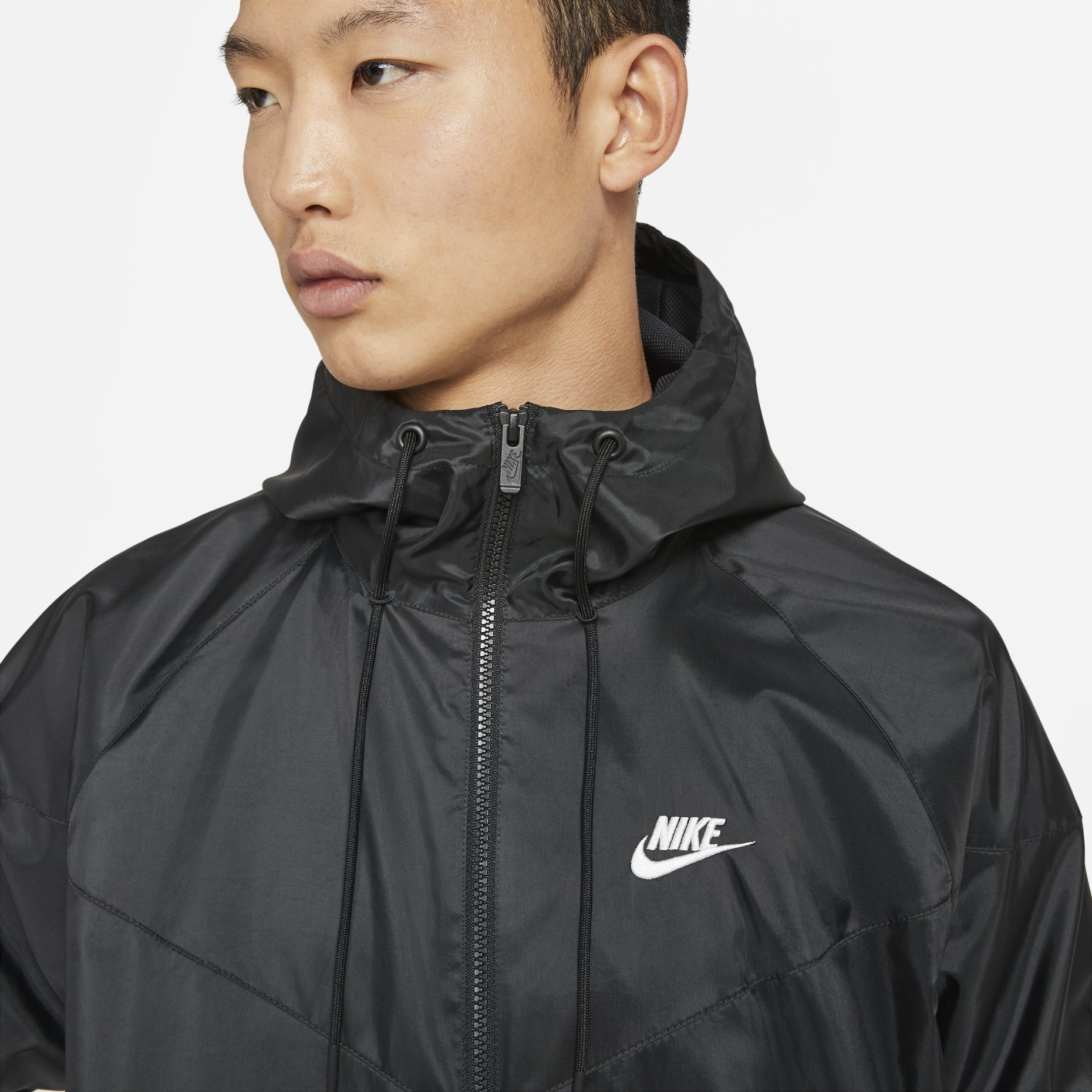 Nike Sportswear Windrunner Sports Training hooded Woven Jacket Black DA0002-010