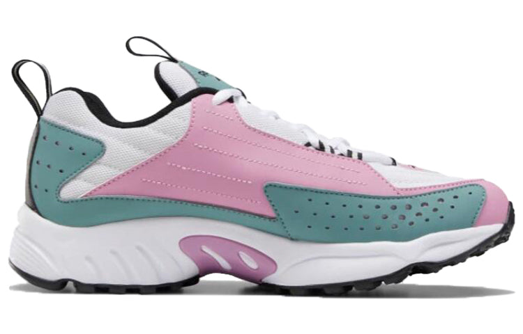 (WMNS) Reebok Dmx Series 2200 Running Shoes White/Green/Pink EF3012