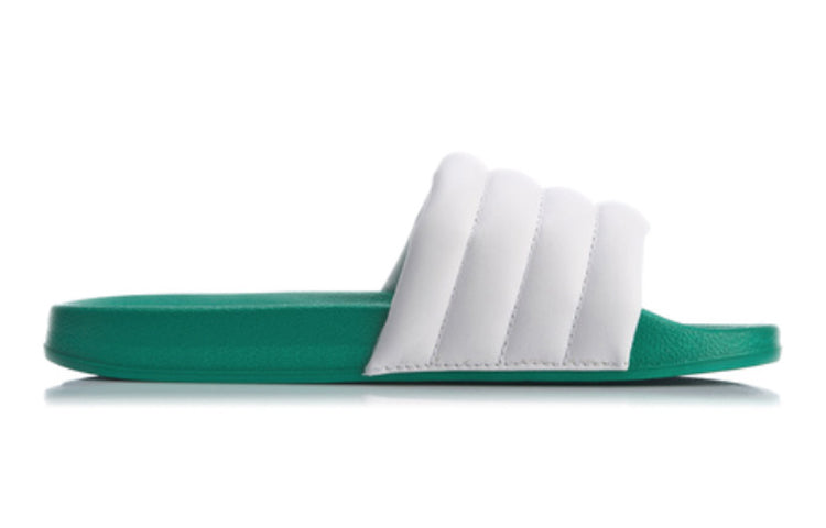 Li-Ning SS20 Bubble Slide Sandals White/Green ABTQ004-4