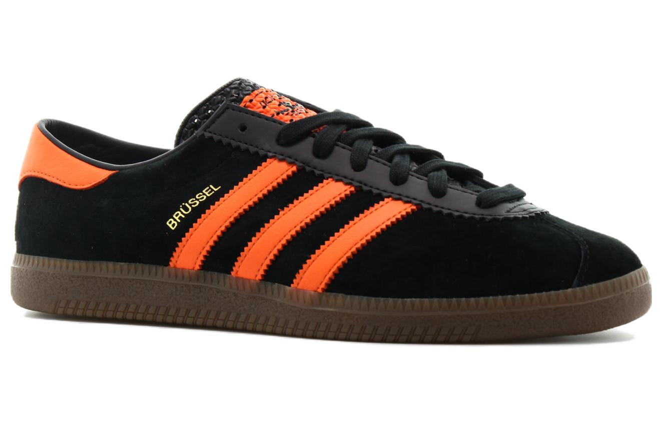 adidas originals Brussels 'Black Orange' EE4915