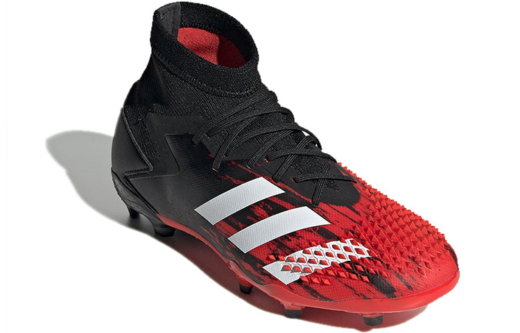 (GS) adidas Predator Mutator 20.1 FG 'Black Active Red' EF1992