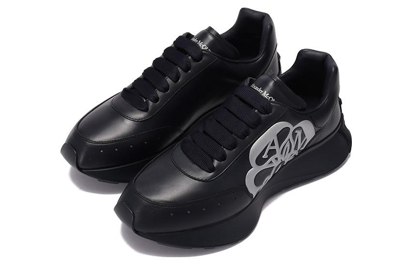 Alexander McQueen Sprint Runner 'Navy Silver White' 727377WIC9I4587
