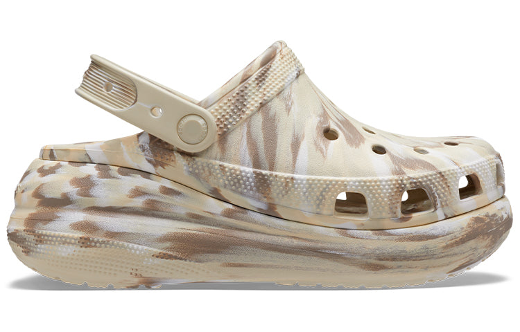 Crocs Classic Crush Marbled Clog 'Bone Multi' 208265-2Y3