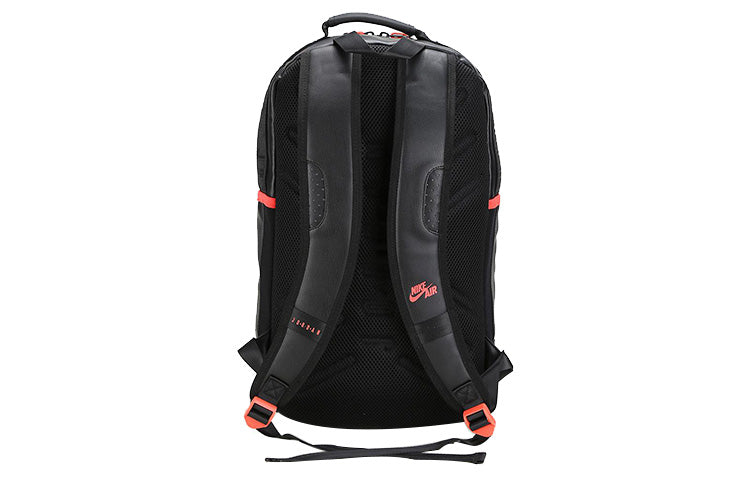 AIR JORDAN aj6 Logo Backpack 'Black Red' 9A0259-KR6