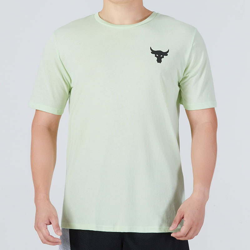 Under Armour Project Rock Respect Training T-Shirt 'Phosphor Green' 1373744-369