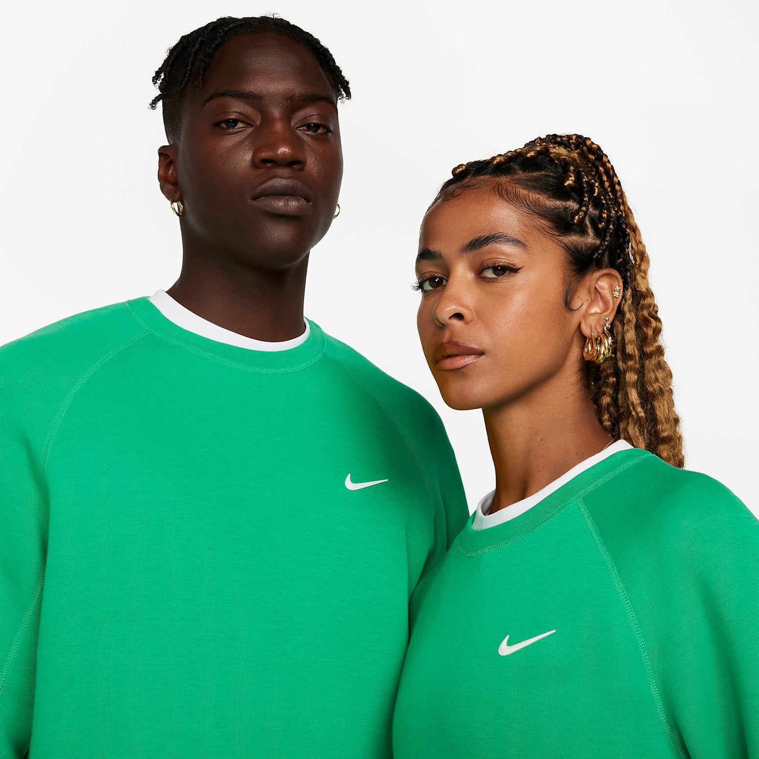 Nike x NOCTA Drake Tech Fleece Crew Sweatshirt 'Stadium Green' FD8457-324