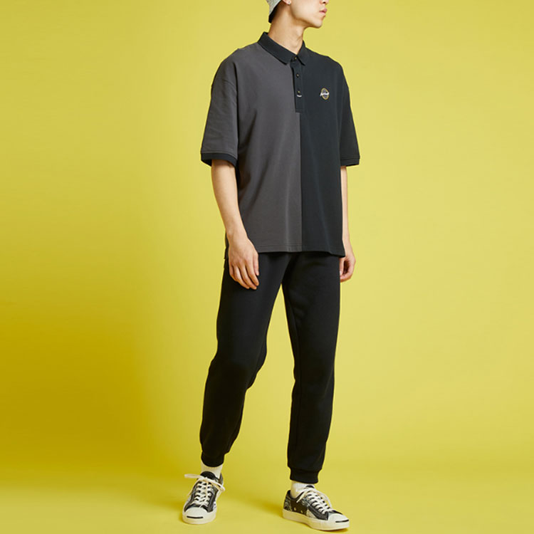 Converse Jack Purcell Polo Shirt Asia Sizing 'Black' 10022780-A02