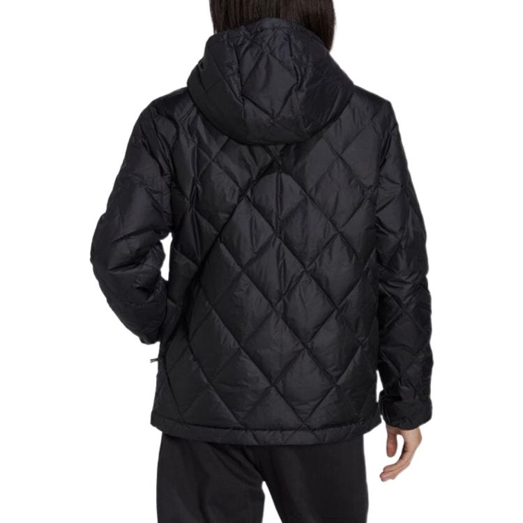 adidas Original Down Quilted Puffer Jacket 'Black' HL9205