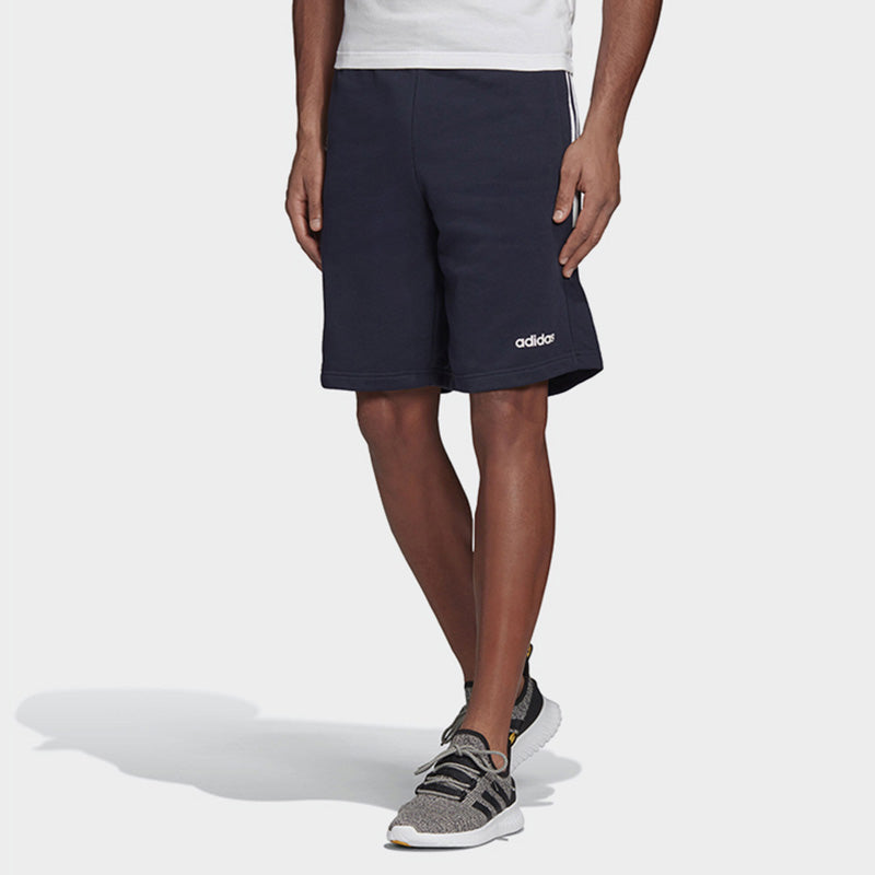 adidas Solid Color Sports Running Casual Shorts Blue EI6213