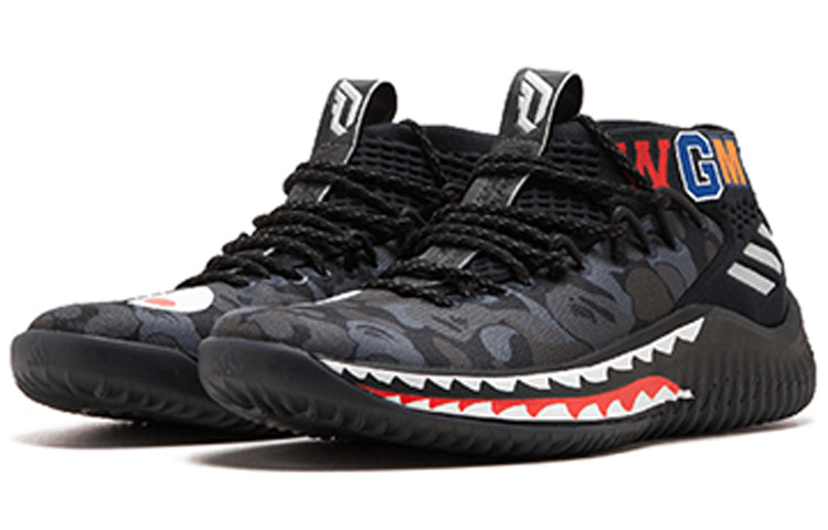adidas x A Bathing Ape Dame 4 'Black Camo' AP9975