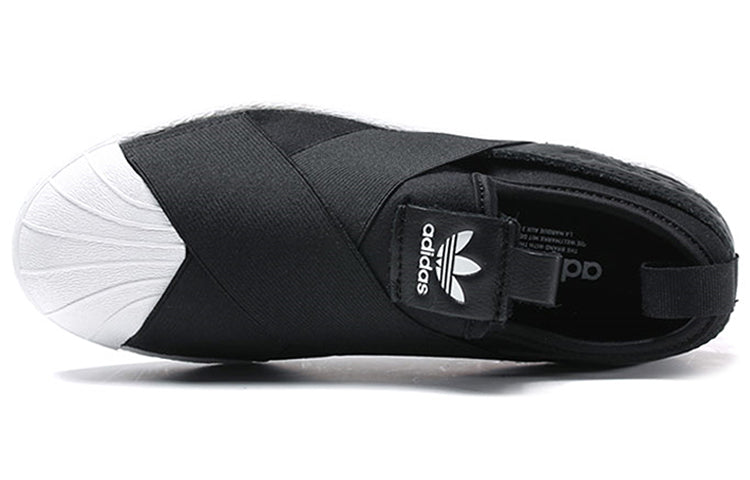 (WMNS) adidas Superstar Slip-On 'Black' S81337