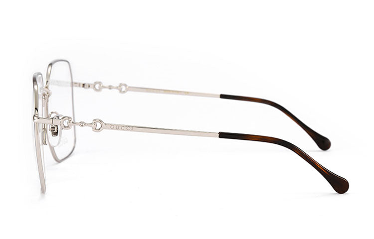 Gucci Glasses 'Silver Black' GG0952O-003