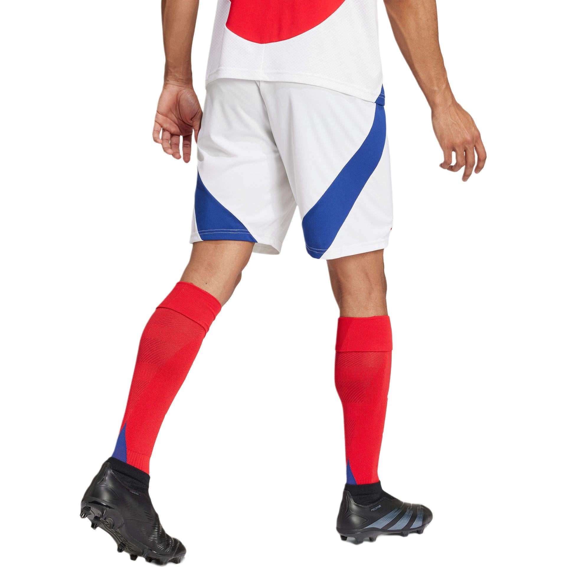 adidas Arsenal 24/25 Home Soccer Shorts Asia Sizing 'White Red Blue' IT6139