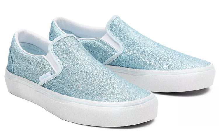 Vans Glitter Classic Slip-On 'Blue White' VN000XG8B07