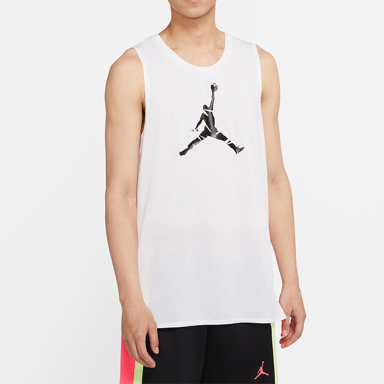 Air Jordan 23 Alpha Dongdan Basketball Vest Male White CW7082-100